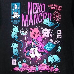 "Nekomancer" T-Shirt - Wicked Clothes